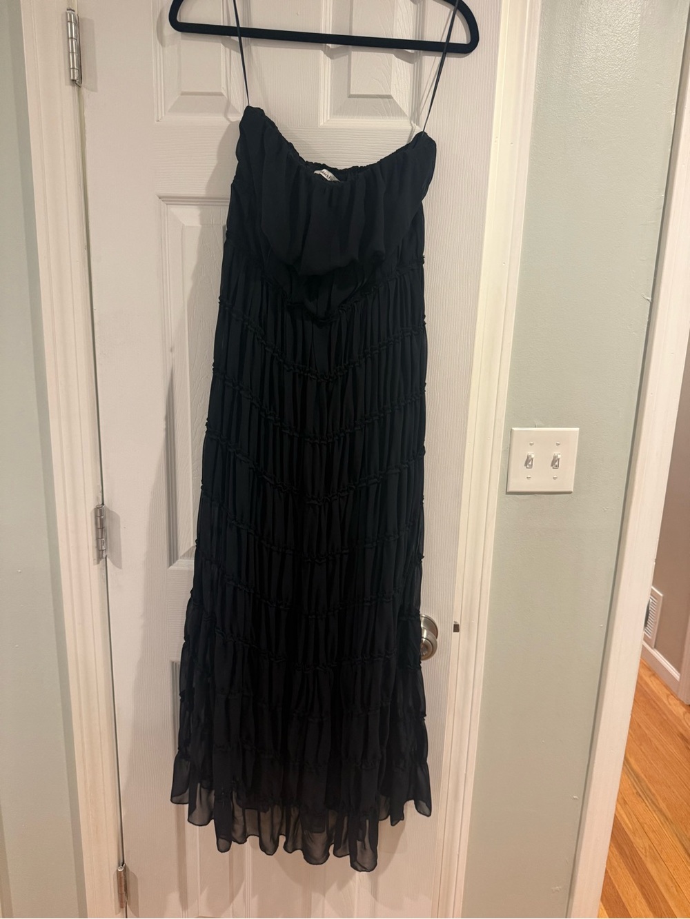 Abercrombie & Fitch Black Strapless Dress